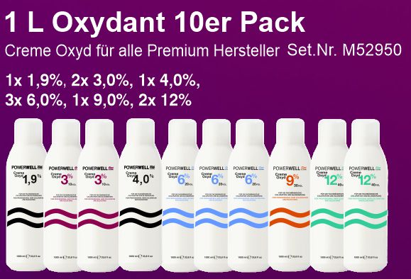 1 Liter Oxydant 10er Pack