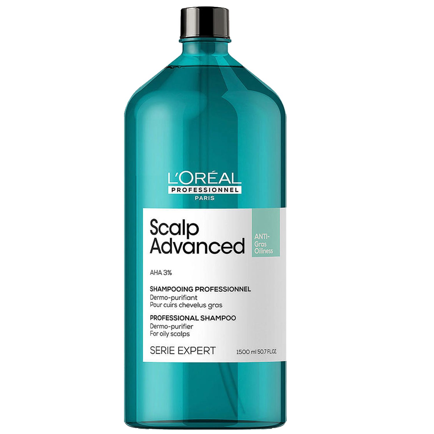 L'Oréal Expert SCALP ADVANCED Anti-Oilness Dermo-Purifier Shampoo 1,5 L