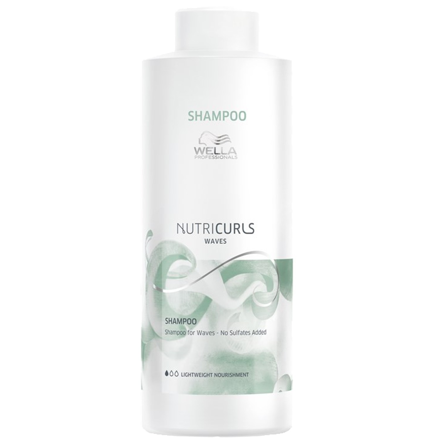 WELLA NUTRICURLS Shampoo Waves 1 L