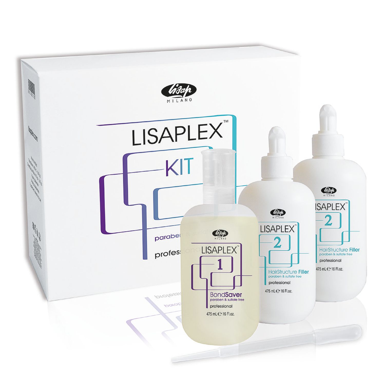 LISAP Lisaplex Salon Professional Kit 3x 475 ml