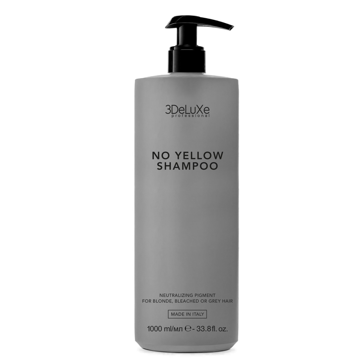 3DeLuXe Professional NO YELLOW Shampoo 1 L