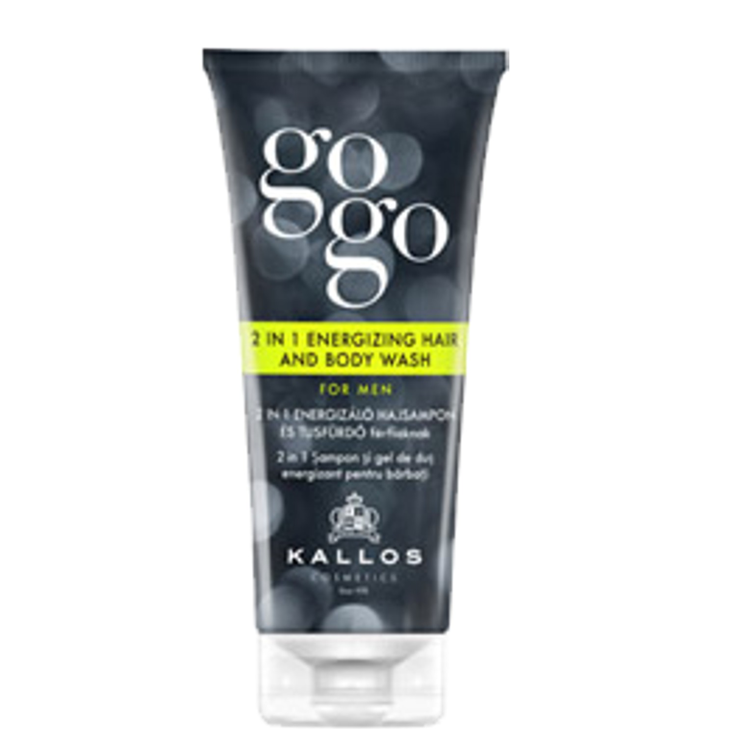 KALLOS COSMETICS KJMN GoGo Men 2in1 Energizing Hair & Body Wash 200 ml
