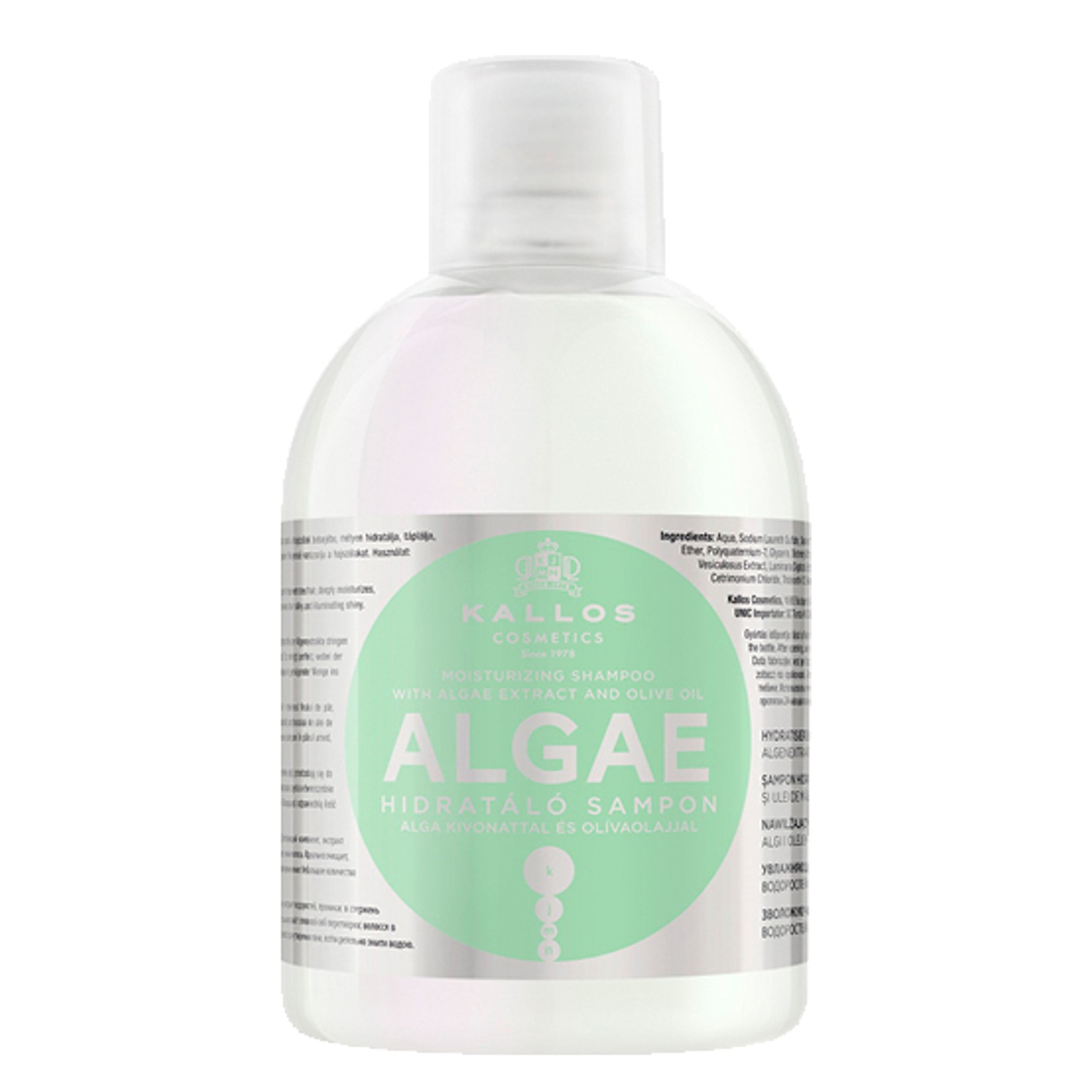 KALLOS COSMETICS KJMN Algae Shampoo 1 L
