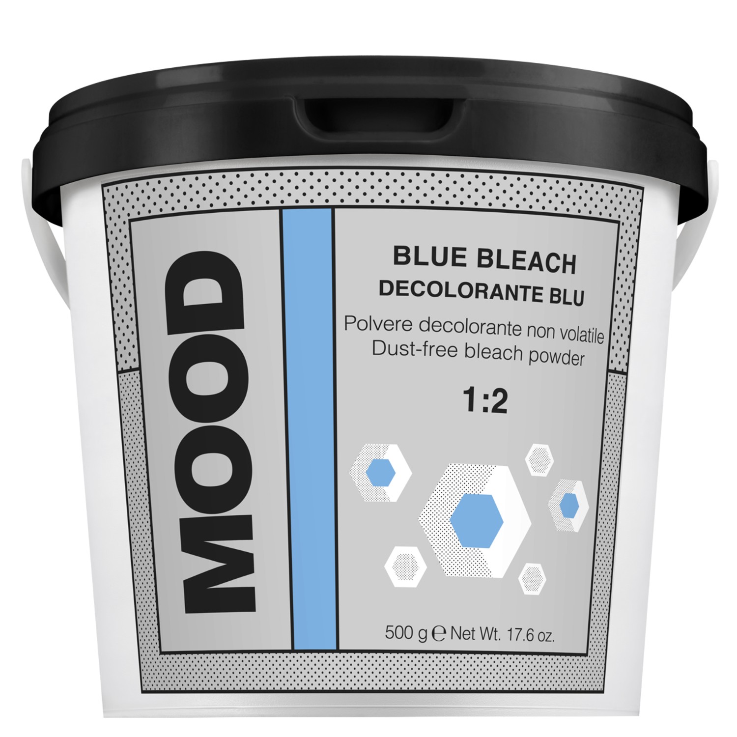 MOOD Blue Bleach Blondierpulver blau 500 g Dose