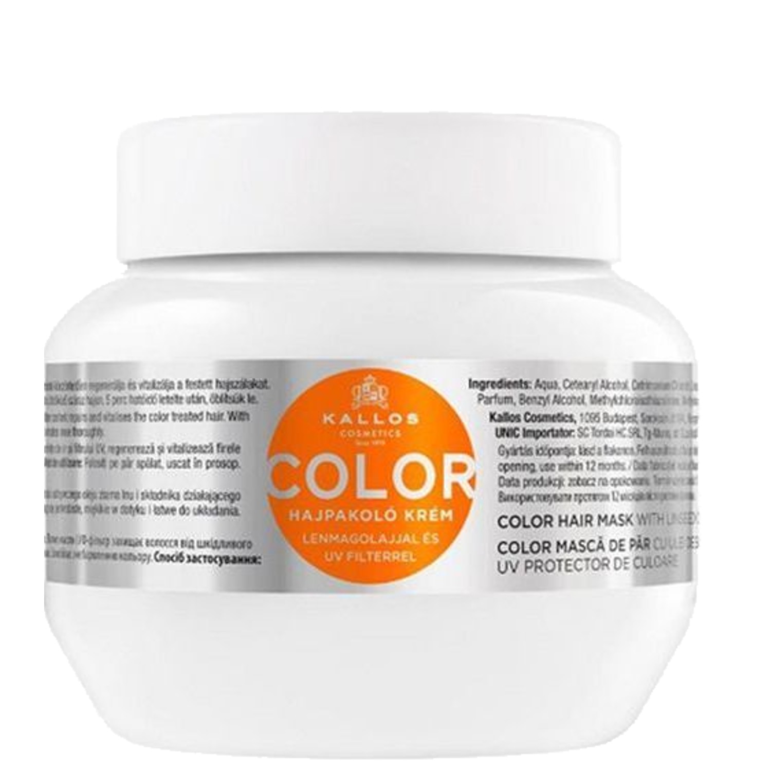 KALLOS COSMETICS KJMN Color Hair Mask 275 ml